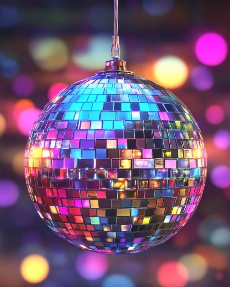 A disco ball.