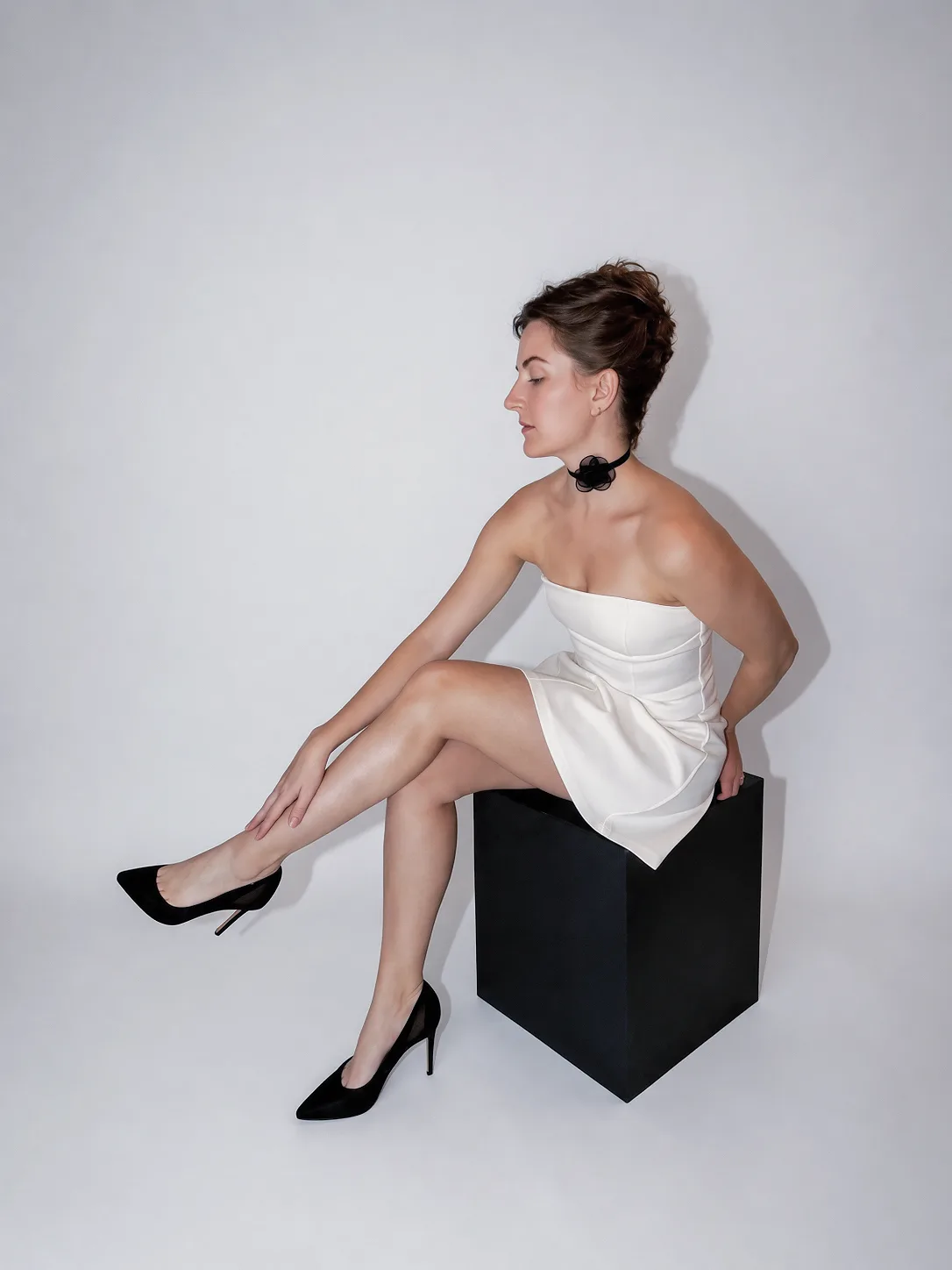 Additional portrait from the Floral Heel concept.
